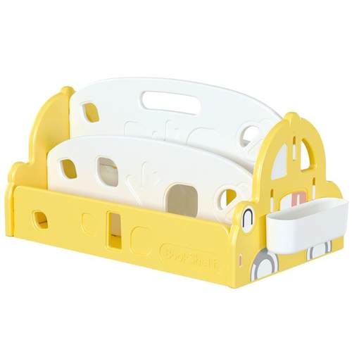 儿书架宝宝绘本架地飘窗落童简约面桌置物架收纳架家用简易小TYG - 图3