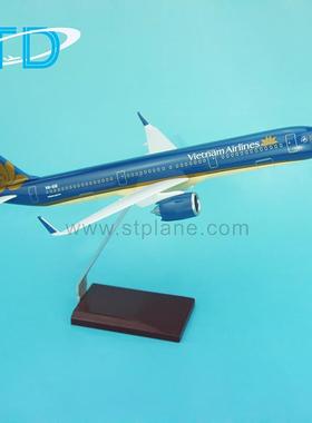厂家直销空越南航GTUnA320eo1/150树脂真飞机模型静态航模摆仿饰