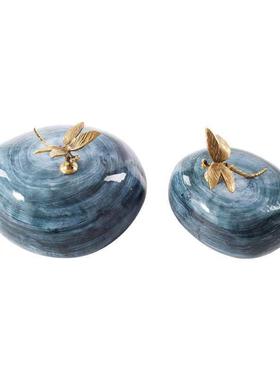 中书式瓷摆件房样板新间博F8757H9T古架玄关陶客厅酒柜办公室软装