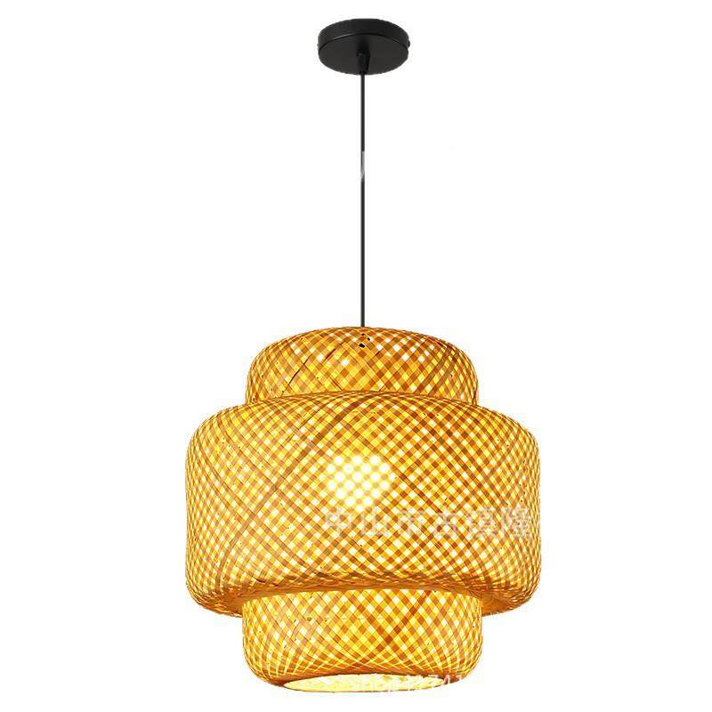 竹编吊灯中式餐竹子笼茶室民宿式饭店草帽日77084藤厅编灯织吊灯,淘宝优惠券,粉丝福利购,淘宝优惠卷