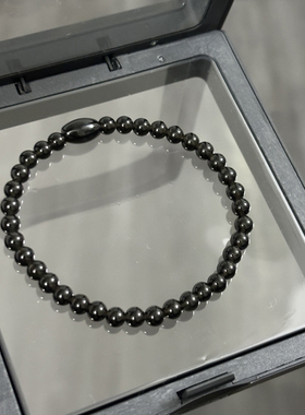 cortis严成玹同款黑色珠串手串