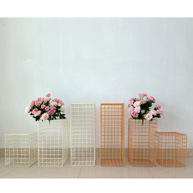 ZWK跨境商厂家直供电网格几何方路引三件套婚礼迎框饰宾背景装摆,淘宝优惠券,粉丝福利购,淘宝优惠卷