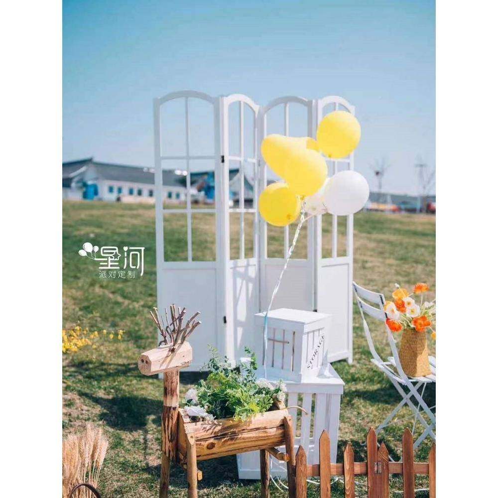 新款森婚道具实木风屏森系庆tfgfglzn背景装饰田园风婚礼系铁艺屏,淘宝优惠券,粉丝福利购,淘宝优惠卷