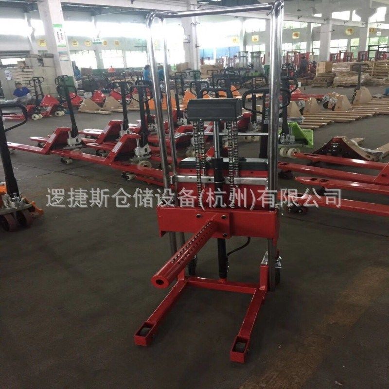 手动轻型串杆堆高车升高卷料升降机叉车上料装卸车液压串杆串轴车,淘宝优惠券,粉丝福利购,淘宝优惠卷