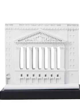 代约创意树脂建样板简房售楼处桌面茶几现书CZS架软装筑摆设饰品