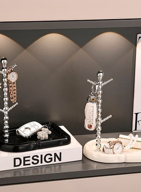 奶酪收纳架入户门口玄关放钥匙置物架摆件轻奢鞋柜客厅装饰品