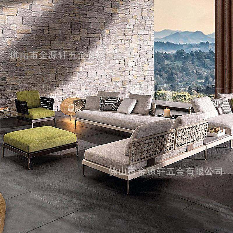 户外藤家编发沙发组合别墅具阳防台休闲椅子水T84防晒藤椅沙室外,淘宝优惠券,粉丝福利购,淘宝优惠卷