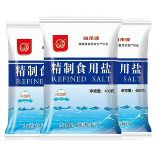 五岛！精制未加碘食用盐400g×7袋