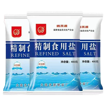 五岛！精制未加碘食用盐400g×7袋