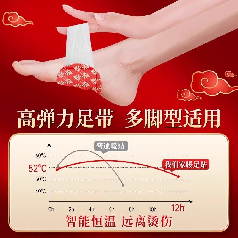 北京同仁堂艾草蒸汽暖足贴暖宝宝自发热贴去湿寒气睡觉足底暖脚贴,淘宝优惠券,粉丝福利购,淘宝优惠卷