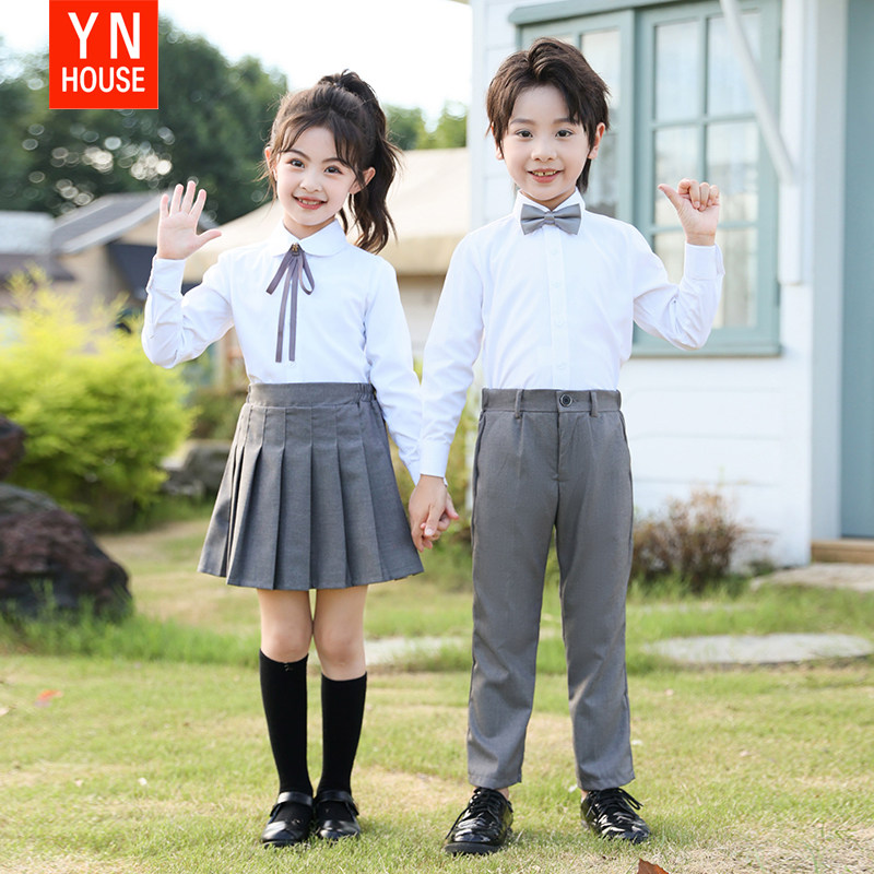 六一小学生合唱演出服诗歌朗诵班服儿童团体校服学院风表演服衬衫,淘宝优惠券,粉丝福利购,淘宝优惠卷