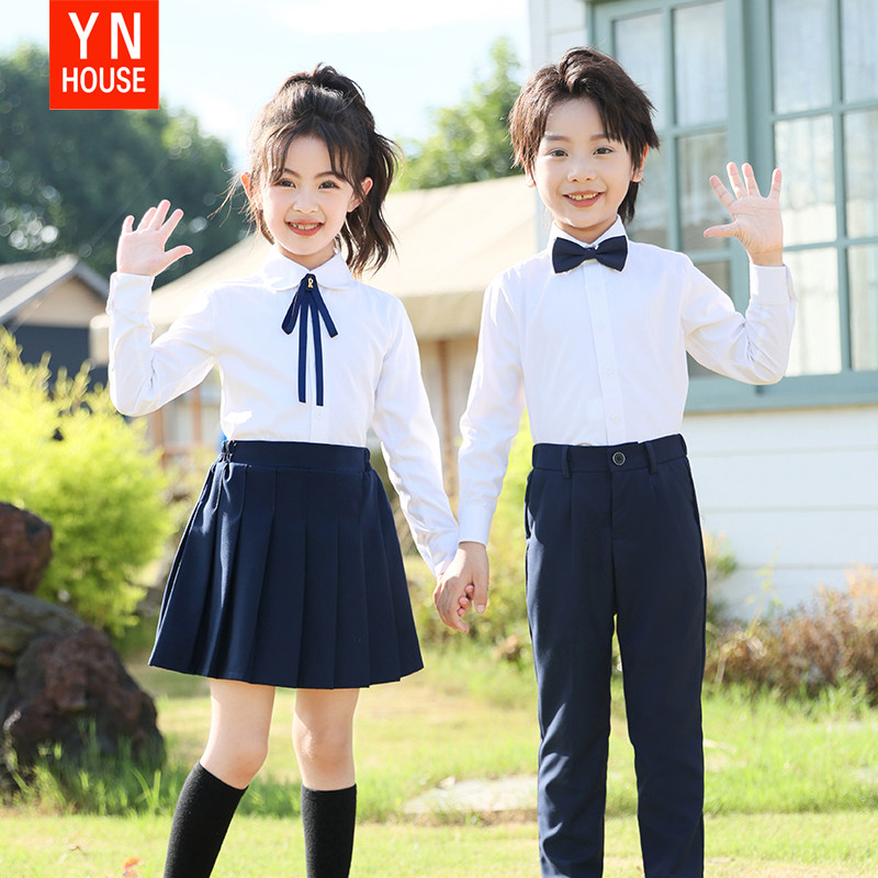 六一小学生合唱演出服诗歌朗诵班服儿童团体校服学院风表演服衬衫,淘宝优惠券,粉丝福利购,淘宝优惠卷