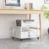 Printer storage rack under table storage rack table side photocopier host bracket desktop storage rack