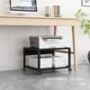 Printer storage rack under table storage rack table side photocopier host bracket desktop storage rack