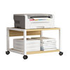 Printer storage rack under table storage rack table side photocopier host bracket desktop storage rack