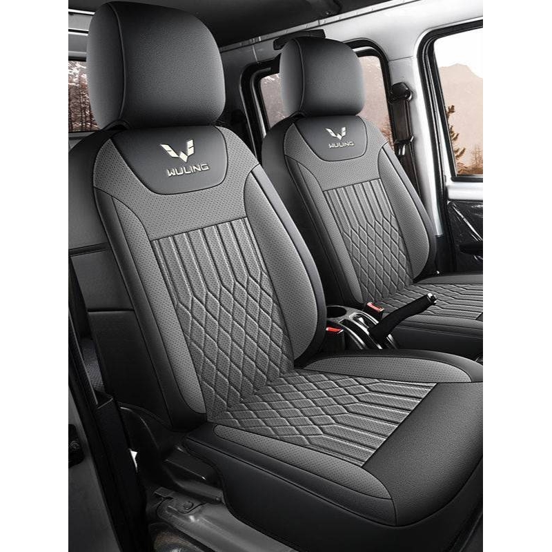 五菱荣光新卡座套小卡双排单排专用座椅套包小货车汽车坐垫四季 - 图2