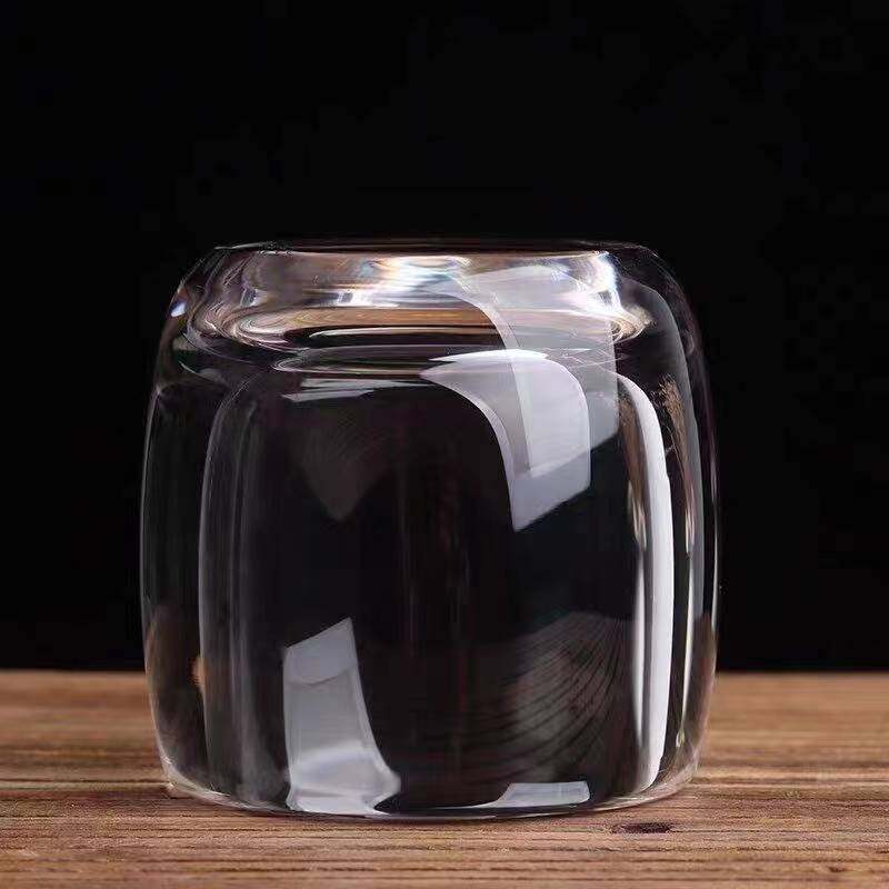 【6只】加厚扳指杯客厅不烫手个人用透明家用中式养生酒杯玻璃杯,淘宝优惠券,粉丝福利购,淘宝优惠卷
