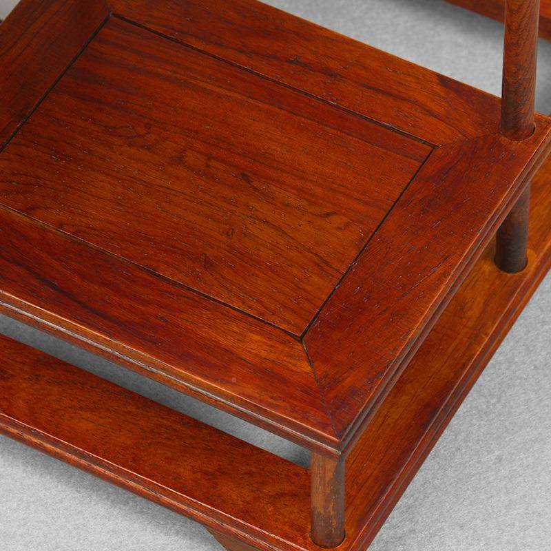 桌面紫砂多茶壶架子具UIN架小博古架宝阁置物架实木示质展架摆茶 - 图2