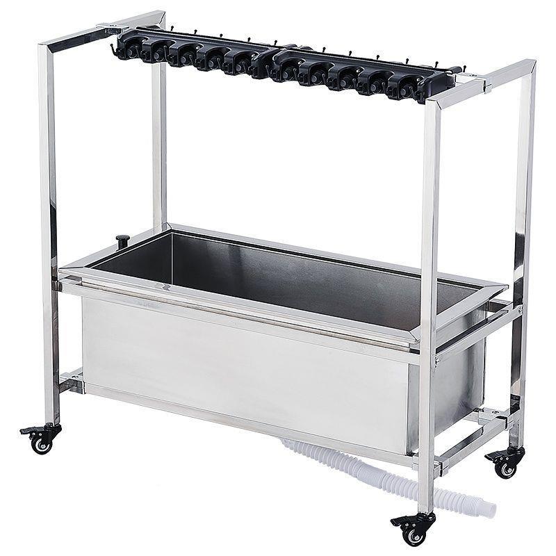 拖把拖拖布池体洗池水池锈商JFE用架动式地家用一体移一体式钢拖 - 图3