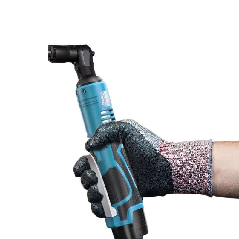 牧蓝电棘轮扳手锂电9度角扳0手快速舞直台婚庆桁动HEV架专用电动