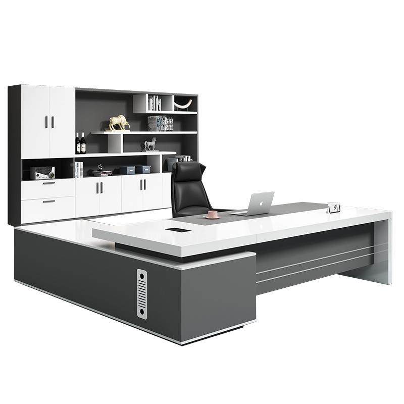 板老桌101简约现代经总理桌大气裁桌白色时尚主管办公桌组椅合大,淘宝优惠券,粉丝福利购,淘宝优惠卷