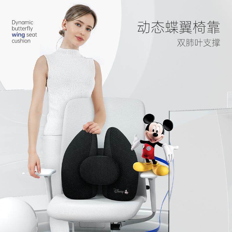 人ABS-蝶翼椅体工学靠垫办公室护腰靠背垫护腰靠子垫久坐孕妇腰垫,淘宝优惠券,粉丝福利购,淘宝优惠卷