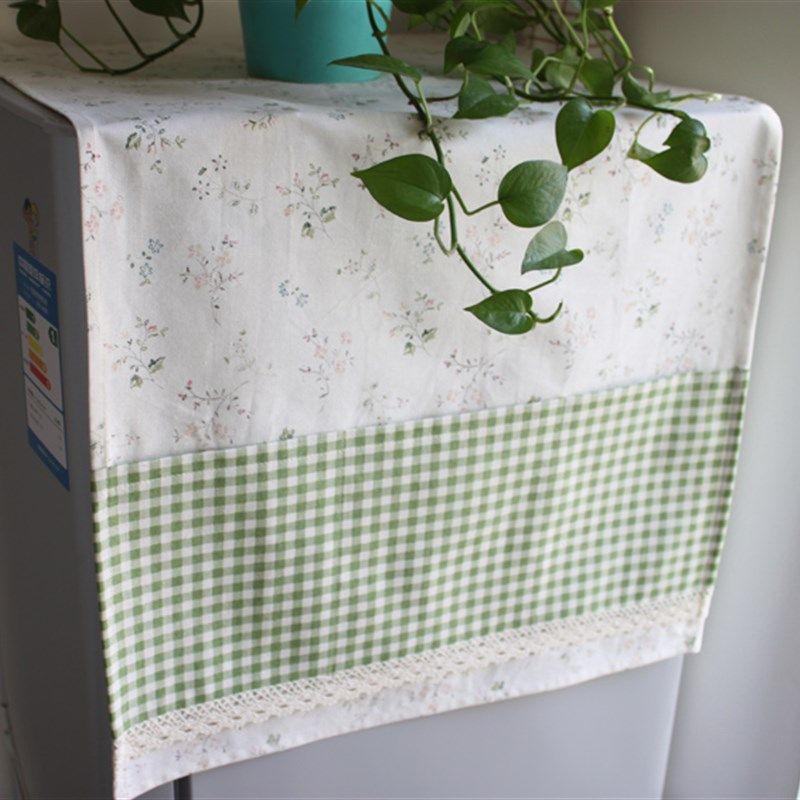 冰箱盖布冰箱布盖巾对开门单开门双开门冰箱防尘罩盖巾收纳袋式,淘宝优惠券,粉丝福利购,淘宝优惠卷