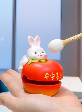 情绪稳定神器小木鱼桌面装饰摆件办公室好物工位解压静心生日送礼