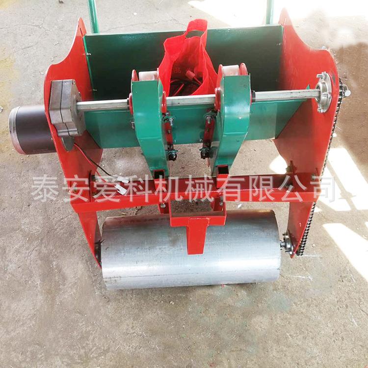 大蒜播种机栽蒜机1行2行3行电动手推大蒜播种机株距行距可调现货 - 图0