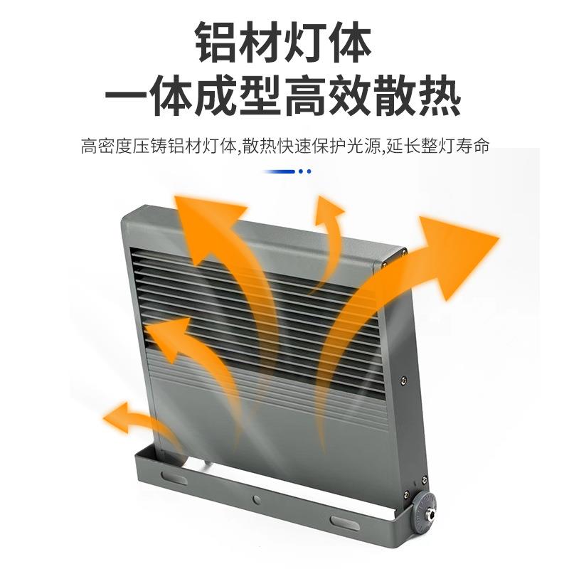 2024LED方形户外投光灯铝材景观足瓦园林照树投射照明灯 - 图2