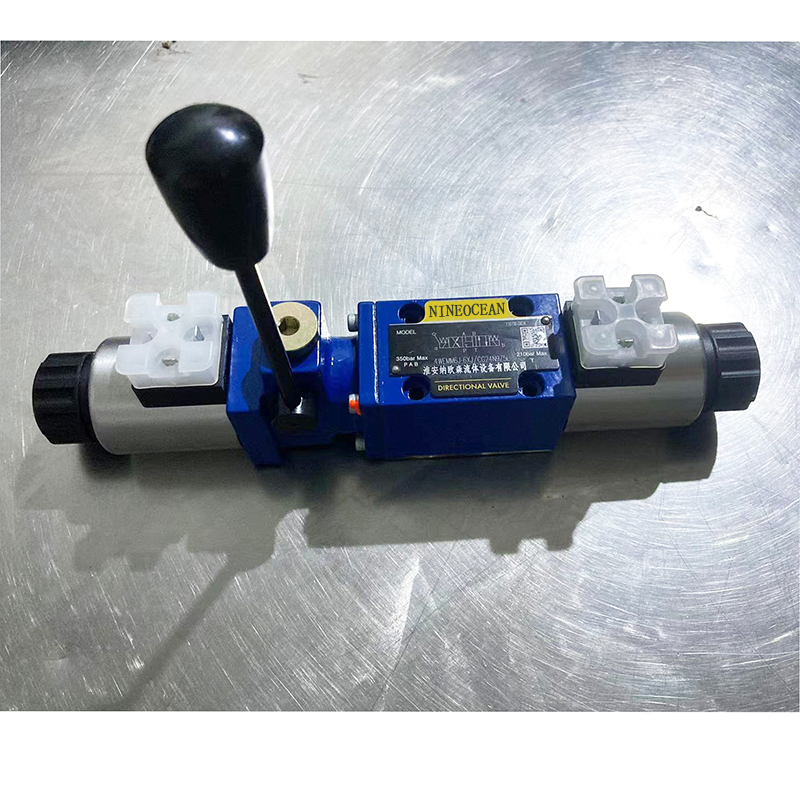 电磁换向阀手电一体4iWEMM6E/D12V24V 4WE6G 4WE6LD 4WE6J H D手 - 图0
