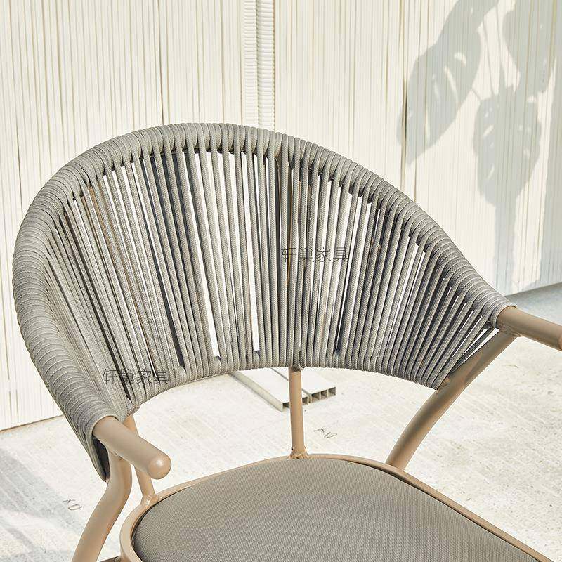 外桌靠背防水藤椅休院0860闲阳台庭铁艺花园藤编室外户露台椅编藤,淘宝优惠券,粉丝福利购,淘宝优惠卷