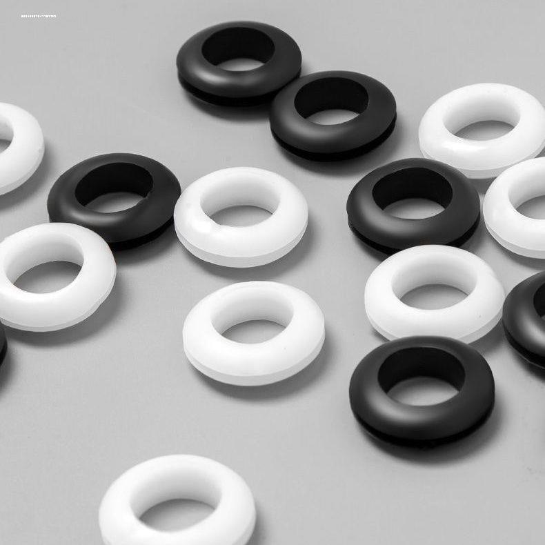 电动好晾衣架橡皮圈太太晾杆孔保护套塑料圈皮套衣杆套环圈橡胶圈 - 图0