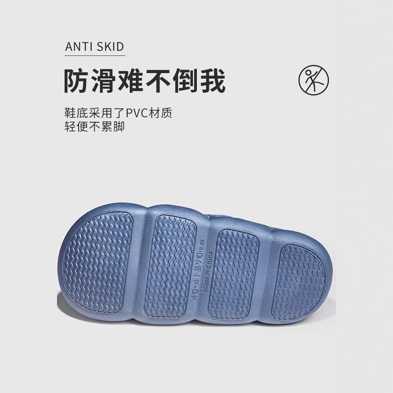 2025新款男士棉拖鞋秋冬季家居室内厚底防滑加大码46 47防臭保暖 - 图1