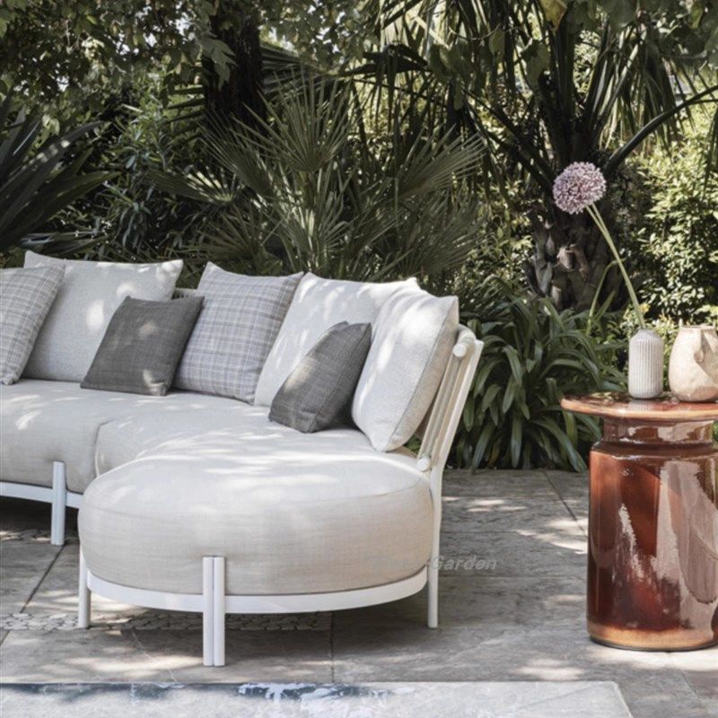 北欧户外圆形休闲沙发茶座藤编庭院防雨防晒家具露天阳台室内花园,淘宝优惠券,粉丝福利购,淘宝优惠卷