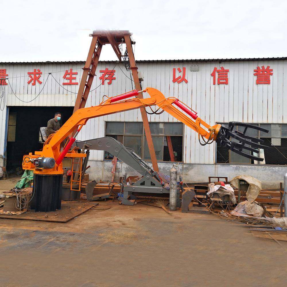 固定式液压旋转抓木机+2机械抓车载挖臂式抓草机抓包机,淘宝优惠券,粉丝福利购,淘宝优惠卷