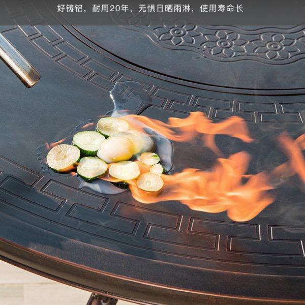 藤朝户外铸铝桌子室外花园庭院露天休闲单桌室外阳台象棋铸铝桌椅,淘宝优惠券,粉丝福利购,淘宝优惠卷