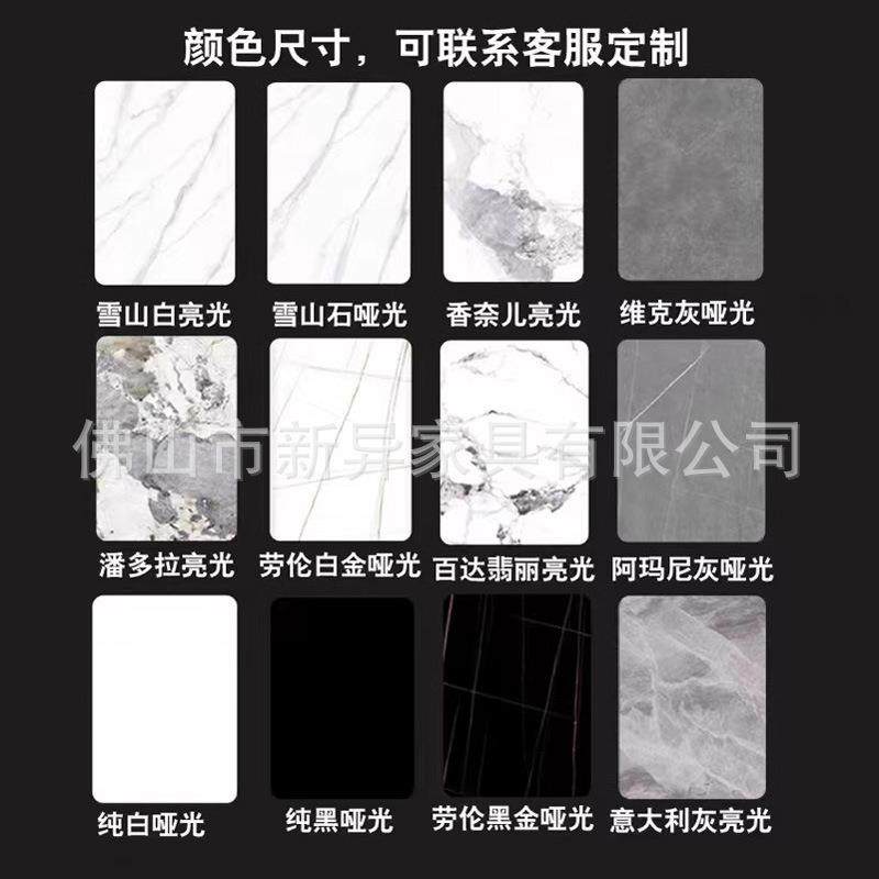 不锈钢岩板圆方桌子轻奢简约酒店餐厅奶茶店咖啡西餐厅酒吧餐桌椅,淘宝优惠券,粉丝福利购,淘宝优惠卷