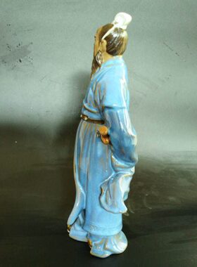 陶瓷工艺品艺术摆设曹操孟德家居装饰品摆件三国人物礼品桌面摆设