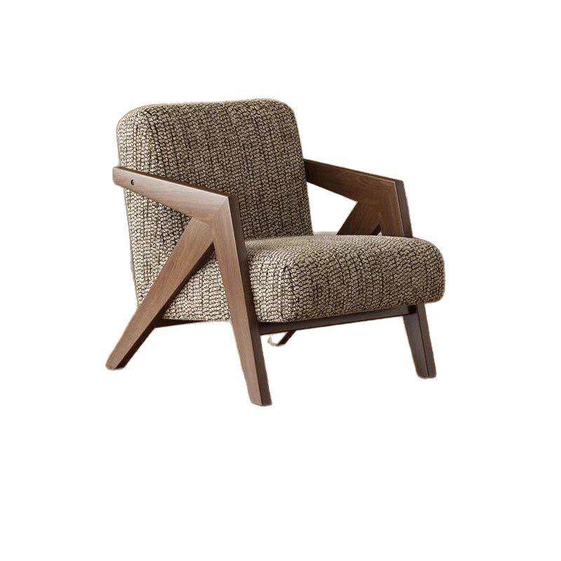 中古大爆款单人沙发椅法式客厅阳台休闲椅子实木设计师懒人沙发椅,淘宝优惠券,粉丝福利购,淘宝优惠卷