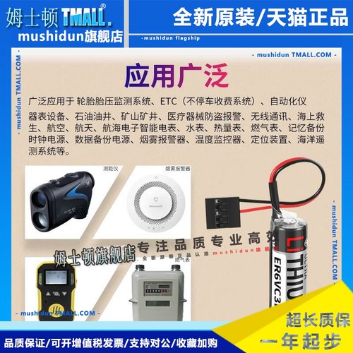 ER6VC3N 3.6V电池 安川机器人机械手控N制柜PLC驱动系统锂电池 - 图1