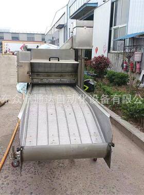 众航通达家制无骨鸡柳裹糠机 排 定鸡上糠油炸设备 地厂瓜丸裹芝