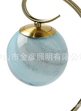 澳洲saa古铜台灯卧室床头简约北欧式创意变光装饰阅读护眼台灯