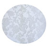 Jacquard craftsmanship for decorative items, fragrant crepe dragon pattern silk interwoven fabric