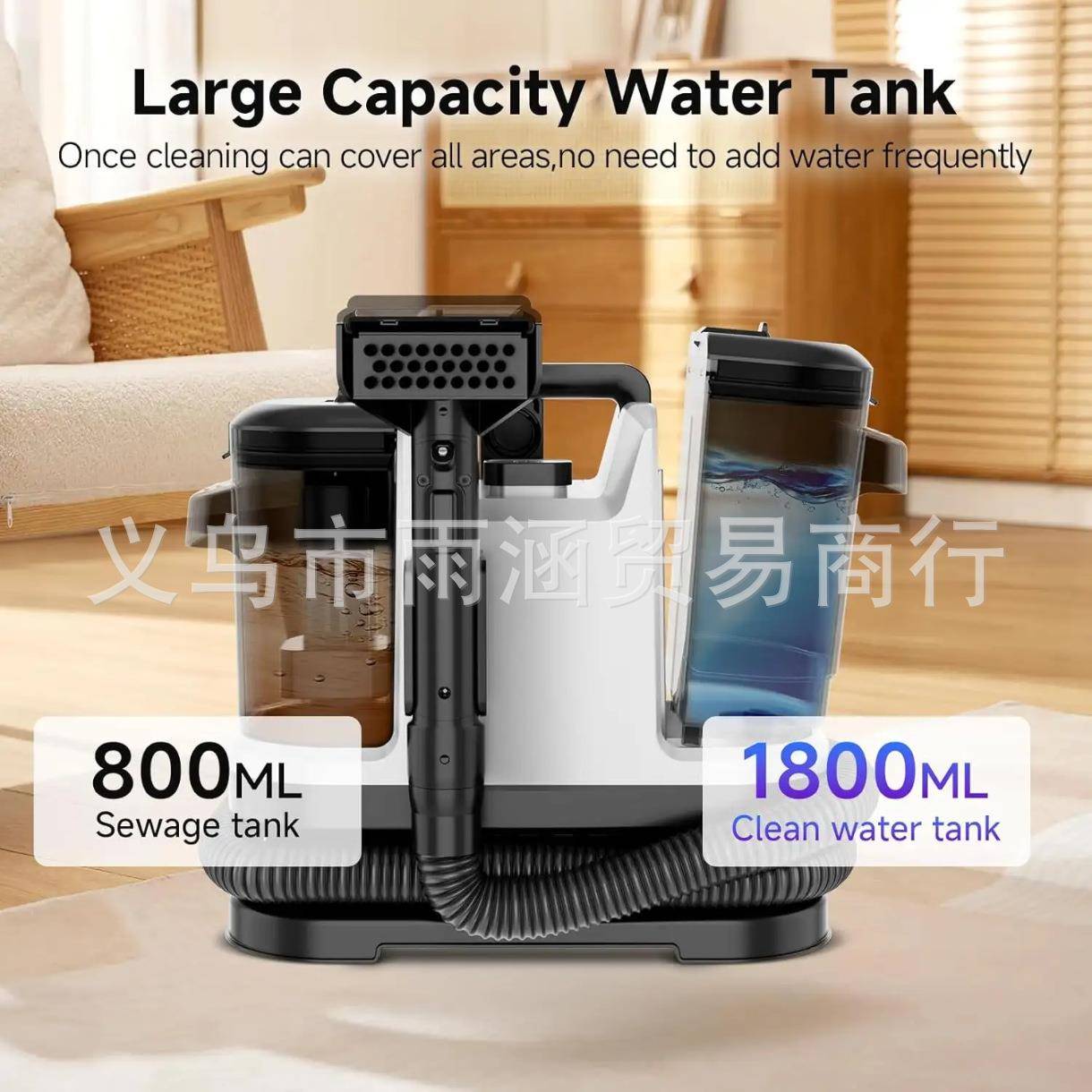 Popular large-capacity cloth cleaning machine, carpet, sofa, spray and suction all-in-one cleaning machine, large suction vacuum cleaner