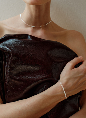 Le'Murmure古法手工18k金手链