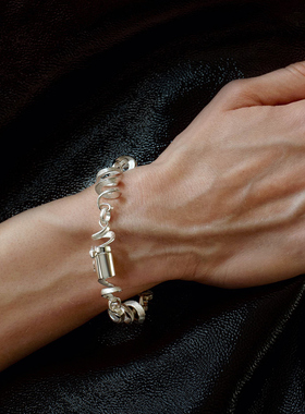 Le' Murmure 限量高奢意大利百年匠心獨家原创纯手工重工拉丝手链