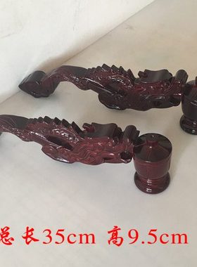 大手炉水陆法会礼忏手炉实木雕刻龙头手炉佛事佛寺院用品香炉大