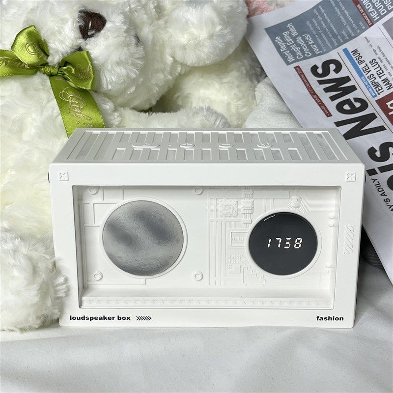 星球数字时钟蓝牙音箱小夜灯送男女生朋友闺蜜生日礼物桌面高级感,淘宝优惠券,粉丝福利购,淘宝优惠卷