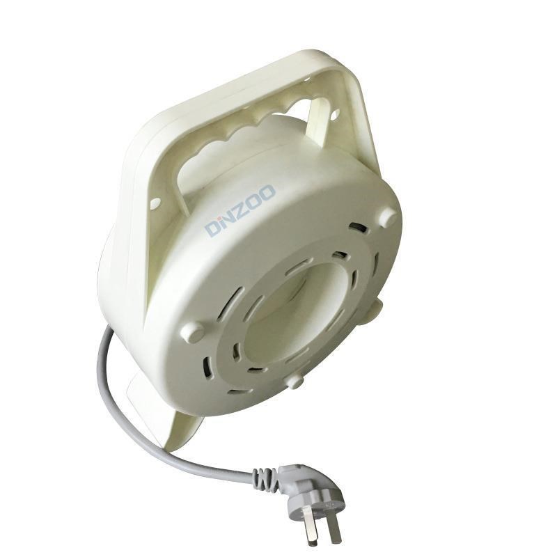 220V充电家用塑料移动电缆盘绕线盘线轴拖线盘收纳U盘电源卷线器 - 图2